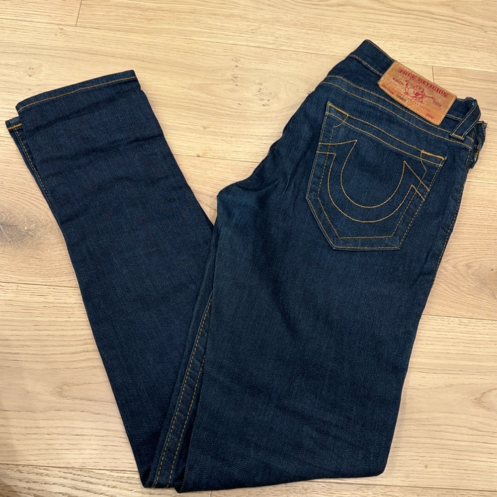 True Religion dark Blue Pants - Like New!